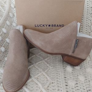 Lucky Brand Fhuna Bootie Size 10M New In Box